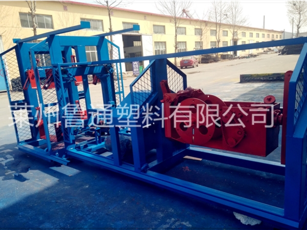 自動化省人工制股打繩二合一塑料制繩機(jī)